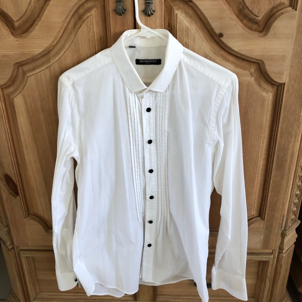 Men dress shirt tuxedo